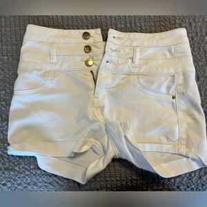Refuge White Women's Jean Shorts Size 2
